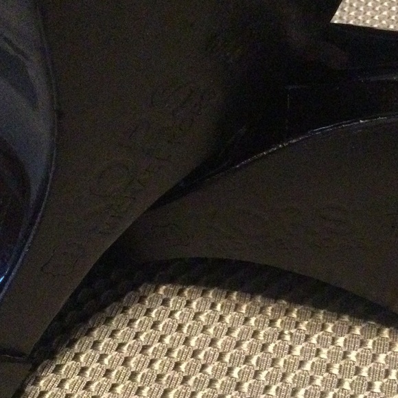 Michael Michael Kors size 10 black patent leather wedge shoes for women - Picture 9 of 11